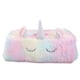 thumbnail image 1 of 1 unid rectángulo caja de pañuelos de peluche de unicornio lindo soporte de papel suave contenedor de pañuelos para restaurante de hotel en casa, 1 of 5