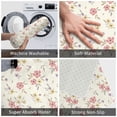 thumbnail image 3 of Pofeuu Floral Print Flannel Doormats Rug16"x24"Rug Washable Doormats Indoor Outdoor Rugs for Layered Front Door Mats, Porch, Kitchen, Entryway, 3 of 7