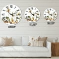 thumbnail image 4 of Designart 'Indoor House Plants Urban Jungle Ii' Traditional Wall Clock, 4 of 5
