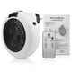 thumbnail image 2 of Fan Home Office Portable Heater Mini 900w Plug In With Remote Control, 2 of 5