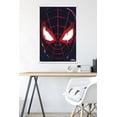 thumbnail image 5 of Marvel's Spider-Man: Miles Morales - Face Wall Poster with Wooden Magnetic Frame, 22.375" x 34", 5 of 5