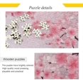 thumbnail image 2 of Dreamtimes Pink with Butterflies Puzzle 1000 Pieces - Wooden Jigsaw Puzzles for Family Games - Suitable for Teenagers and Adults, 2 of 7