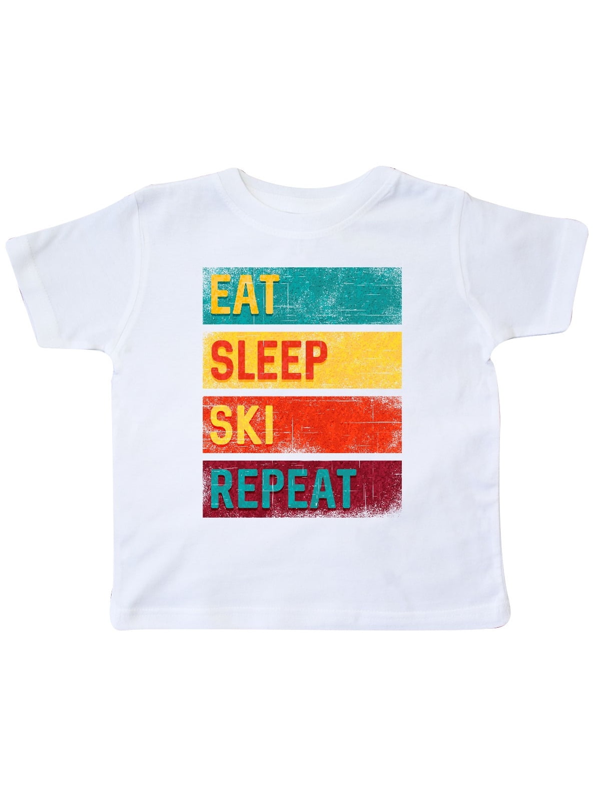 Eat Sleep Ski Repeat Outdoor Sport Mens Hooded Sweatshirt