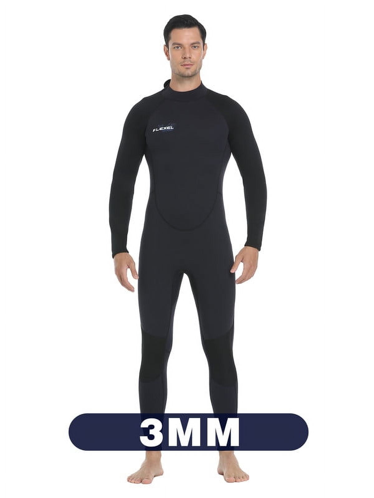 FLEXEL Women Full Wetsuit Men 3mm Neoprene Surfing Wet Suit