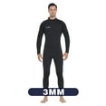 thumbnail image 5 of FLEXEL Women Full Wetsuit Men 3mm Neoprene Surfing Wet Suit Back Zipper Cold Water Sports Swimsuit, 5 of 5