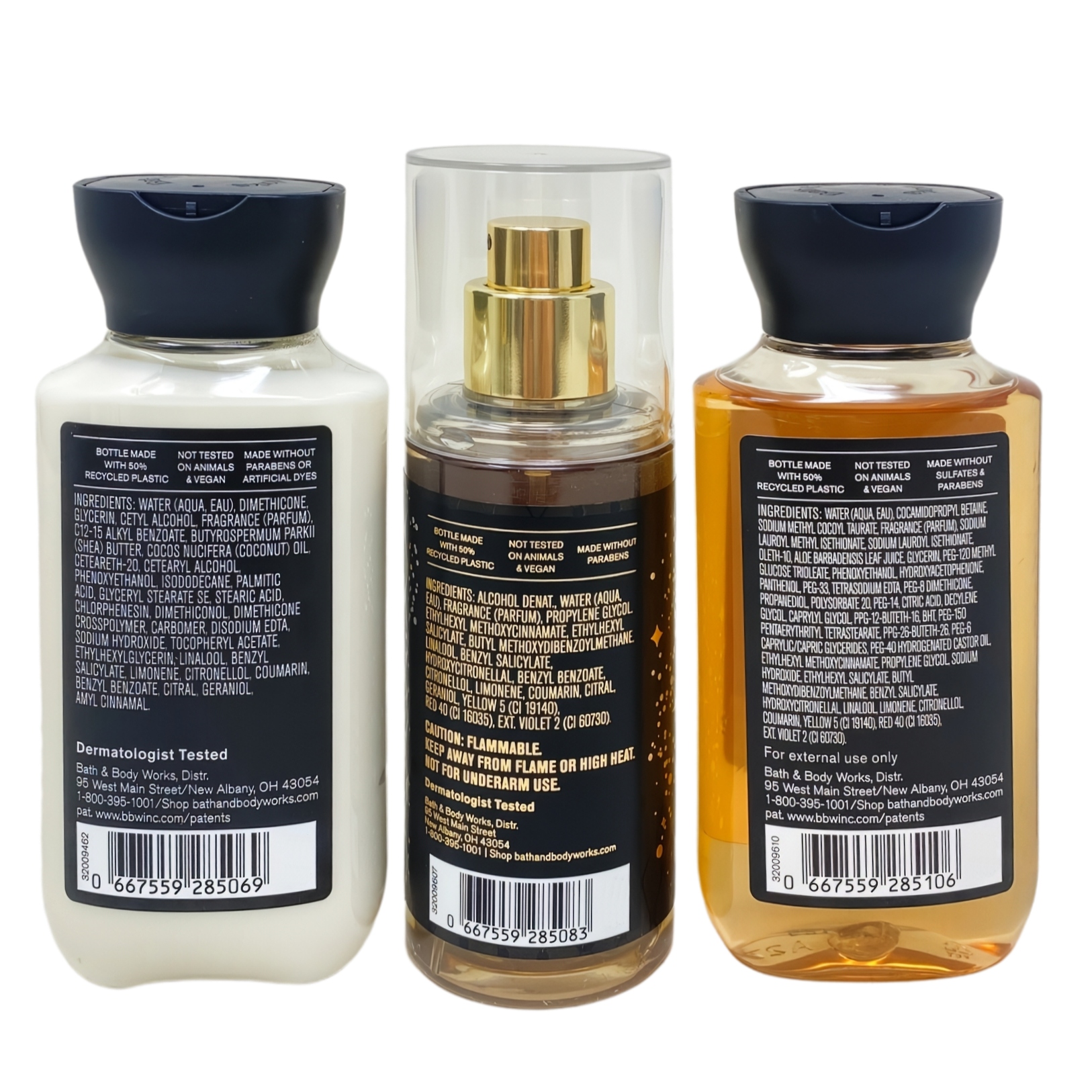 Bath & Body Works Into The Night The Luxury Line Mini Gift Set