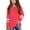 Watermelon Red, variant on Xiaowennn Girls Long Sleeve T Shirt Children's Crew Neck Top Girls T Shirt Inner Tops for