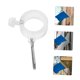 thumbnail image 5 of COMPUKAS 4Pcs Transparent Flag Pole Clip Rings with Hook Free Attachment for Outdoor Events, 5 of 8