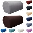 thumbnail image 1 of Yipa 1 Pair Sofa Armrest Covers Armchair Arm Covers Stretchy Furniture Protectors for Couch Chair Arm Purple 1 Pair, 1 of 5