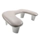 thumbnail image 3 of Soporte para reposabrazos de uñas en forma de U, cómodo reposamanos para uñas desmontable, reposamanos para uñas marrón, 3 of 8