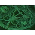 thumbnail image 1 of Ahgly Company Machine Washable Indoor Rectangle Transitional Dark Forest Green Area Rugs, 8' x 10', 1 of 7