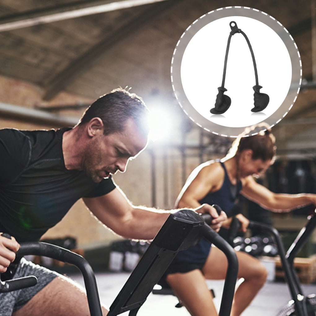 mmirethe Pull Down Handle Set Non-Slip Heavy Muscle Training Cable