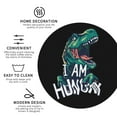 thumbnail image 4 of Bingfone Vintage Hungry Tyrannosaurus Leather Drinks Coasters With Set Of 6,Suitable For Home Kitchen,Coffee Cup Coasters Home Gift, 4 of 9