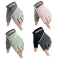 thumbnail image 3 of Soumake 1 Pair Anti-Slip Breathable Half Finger Riding Gym Fitness Gloves For Men Women Practical, 3 of 3