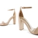 thumbnail image 4 of Sandalia de Mujer DREAM PAIRS Tacón Grueso Alto Nude en Gamuza 10 cm, 4 of 8