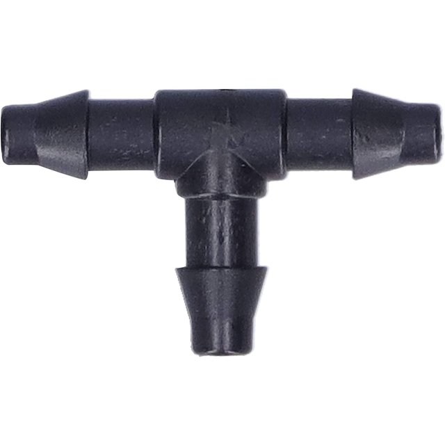 100 Uds conector T conectores de púas riego por goteo 4/7 conector de manguera accesorios de riego de jardín Ormromra XDHY-135