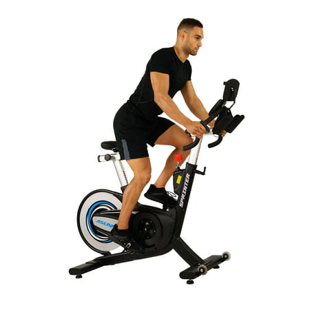 Asuna 6100 Sprinter Cycle Exercise Bike - Magnetic Belt Rear Drive, 350lb Weight Capacity with RPM Cadence Sensor, Commercial Indoor Cycling Bike