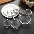 thumbnail image 2 of JMYHOAM Kitchen Gadgets Stainless Steel Oil Coland er Spoon Multi-functional Filter Spoon Stainless Steel Fine Mesh Wire Oil Skimmer Strainer Net-XL Home and Kitchen, 2 of 6