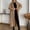 Khaki, variant on Women's Open Front Long Cardigan Sweaters (GY2 L)