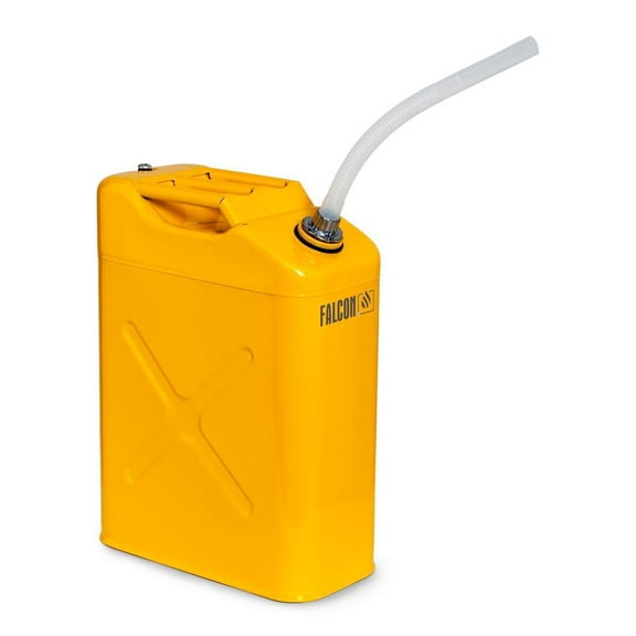 DENIOS Safety Canister - Dispensing Nozzle - Yellow - Steel - 20 Liter