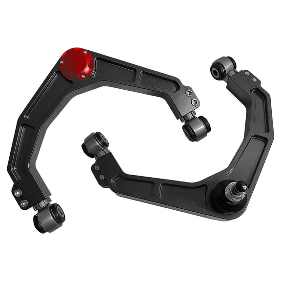 BST BSS Pair Set Black Forged Aluminum Front Upper Control Arms for 2011-2021 Ram 1500 2"-4" Lift Kit Suspension Arms Compatible with DODGE Ram 1500 2006-2010