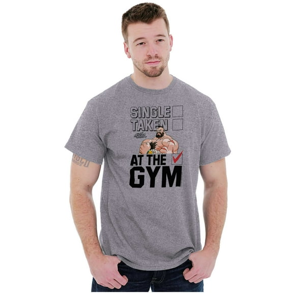 Street Fighter Single Taken at Gym Men's Graphic T Shirt Tees Brisco Brands S