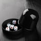 thumbnail image 2 of Juego de Dados de Póquer de Plástico con Vaso Agitador de 5 Dados, Caja de Dados para Juegos de Mesa para Beber, Color Negro, 2 of 7