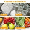 thumbnail image 3 of Yeacher Expandable Dish Drying Rack Over Sink or In Sink Stainless Steel Drainer Kitchen Storage, 3 of 8