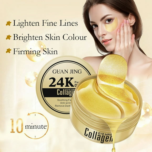 Pompotops Beauty Products Clearance,Women Beauty Gifts,60 Pads Eye Pads, Dark Circles Removal, Eye Pads Against Dark Circles, AntiAgeing, Wrinkles & Puffiness, Eye Pads with Hyaluronic Acid，30ML