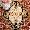 thumbnail image 6 of SAFAVIEH Classic Kirsteen Oriental Wool Runner Rug, Red/Black, 2'3" x 12', 6 of 11