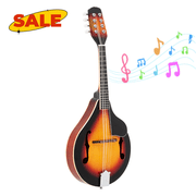 Hassch A Style Mandolin Instrument, 8 String Beginner Mandolins, Musical Instrument, Sunset