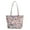 Paradise Coral, variant on Women's Cotton Small Vera Tote Bag Mon Amour Gray
