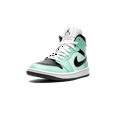 thumbnail image 4 of JORDAN WOMENS AIR JORDAN 1 MID Womens "Aqua Black" BQ6472 300 BQ6472 300 from Stadium Goods, 4 of 9