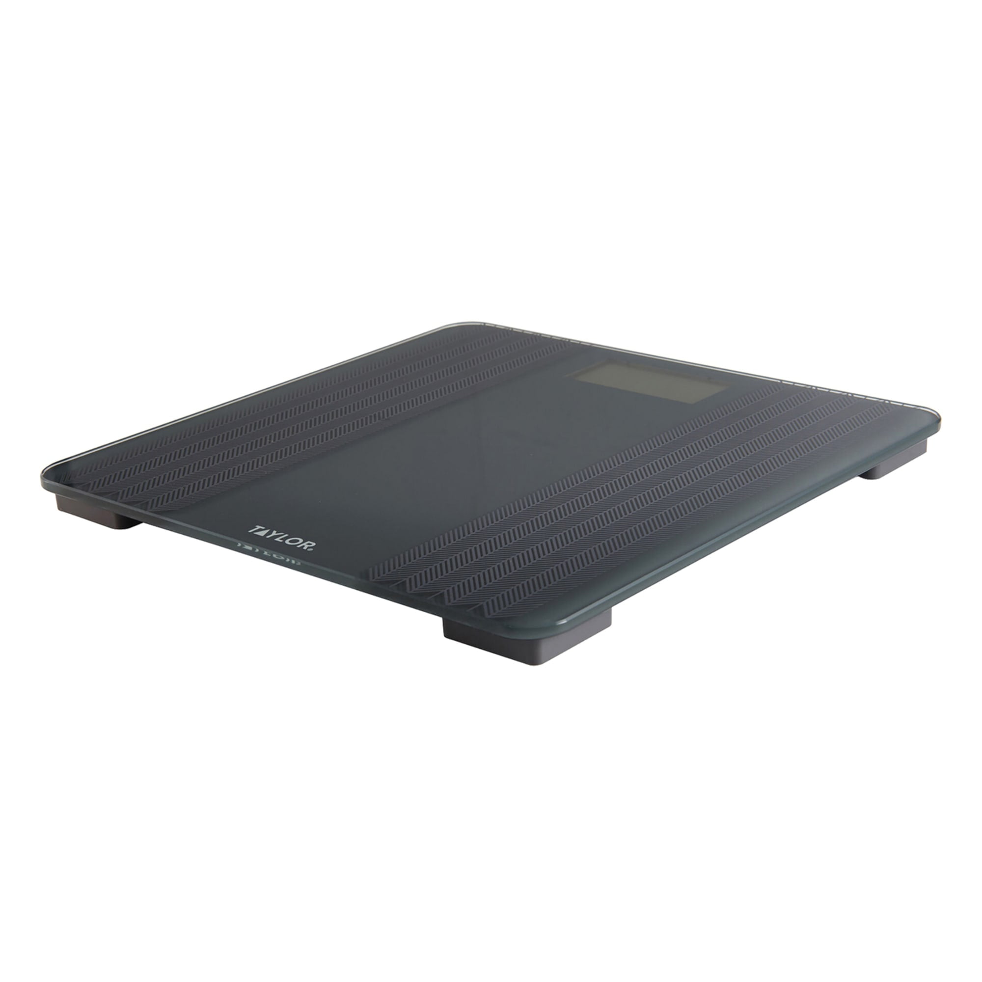 Taylor Precision Products 5273274 Digital Glass Scale with Textured Herringbone Design, 500-Lb. Capacity