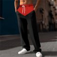 thumbnail image 2 of WEAIXIMIUNG Camo Sweatpants Men's Elastic Pants Assorted Color Breathable Loose Casual Pants, 2 of 9