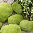 thumbnail image 3 of Artificial Moss Rocks Greenery Decorative Moss Covered Stone Fake Moss Decor for Floral Arrangement Fairy Garden Crafting, 3 of 8