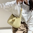 thumbnail image 4 of Bolsos para mujer 2025, nuevo estilo, diseño de nicho, bolso baguette de verano de alta calidad, bolso de hombro bajo el brazo de gran capacidad., 4 of 5