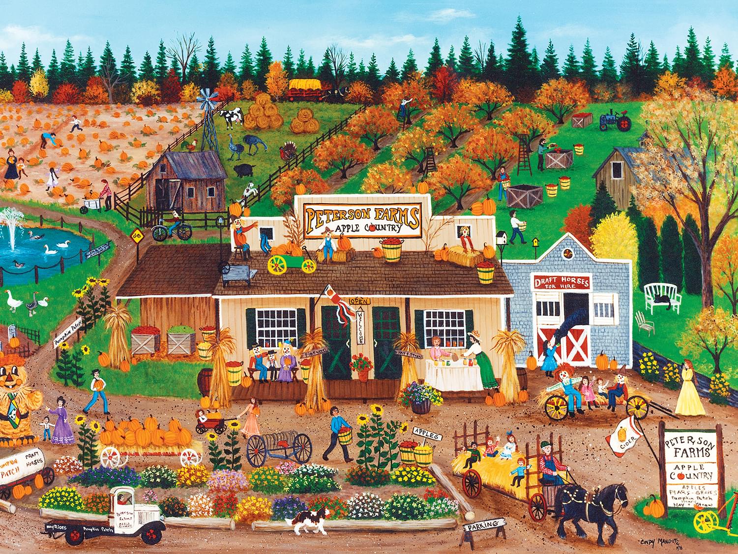 MasterPieces 750 Piece Jigsaw Puzzle for Adults - Peterson Farms - 18"x24"