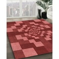 thumbnail image 3 of Ahgly Company Machine Washable Indoor Rectangle Transitional Red Area Rugs, 5' x 8', 3 of 7