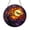 Acrylic 3.5 Inch, variant on Gothic Bat Moon Stained Glass Style Suncatcher Window Hanging Ornament, Round Glass Art Panel for Halloween Window Decor, Spooky Night Decoration Gift