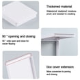 thumbnail image 5 of Wall 86 Type Self-Adhesive Splash-Proof Box Wall-mounted Electric Plug Cover Protection Socket Switch Protective Cover Socket Waterproof Box WHITE, 5 of 8