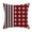 A, variant on XIA0LE 4th of July Patriotic Decorative Throw Pillow 14x14in, Red White Blue Stripes Stars Outdoor Pillow, America Rustic Independence Day Cushion Home Decor (A)