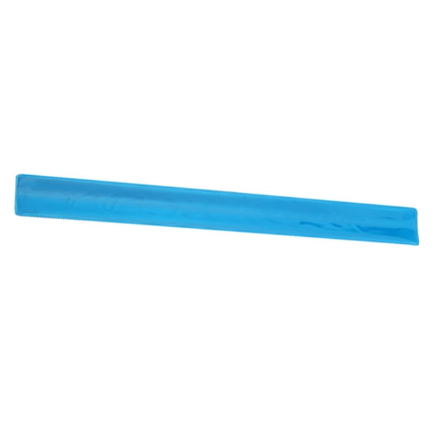 Pulsera reflectante autoenrollable para adultos y niños, pulsera para correr y andar en bicicleta de noche