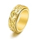 thumbnail image 5 of Anillo de ojo giratorio atmosférico de acero de titanio, joyería de acero inoxidable dominante retro de moda para hombres, 5 of 5
