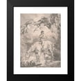 thumbnail image 2 of George Morland 11x14 Black Modern Framed Museum Art Print Titled - Lad Astride a Horse in a Stream, 2 of 5