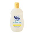 thumbnail image 1 of Jabón Suave Para Cabello Y Cuerpo Baby Magic | Sin Lágrimas, Libre De Parabenos, Ftalatos, Sulfatos Y Colorantes, Aceite De Caléndula Y Aceite De Coco, Aroma En Polvo Suave, 9 Onzas Líquidas, 1 of 1