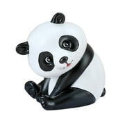 Resin Panda Model Simulation Panda Craft Decorative Panda Mini Panda Decor