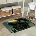 thumbnail image 7 of Pofeuu MoonNight Sky Crow Print Flannel Doormats Rug16"x24"Rug Washable Doormats Indoor Outdoor Rugs for Layered Front Door Mats, Porch, Kitchen, Entryway, 7 of 7