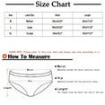 thumbnail image 3 of Pure Cotton Underwear Women Underwearset for Women, Women's New Solid Color Lace Pattern High-waisted Breathable Panties, 3 of 4