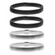 thumbnail image 5 of Brazaletes de Metal para hombre, Liga de manga elástica, soportes de manga antideslizantes, uso versátil como pulseras o ligas de manga de barman, 4 Uds., 5 of 5